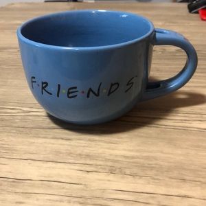 F-R-I-E-N-D-S Blue Soup Bowl Mug